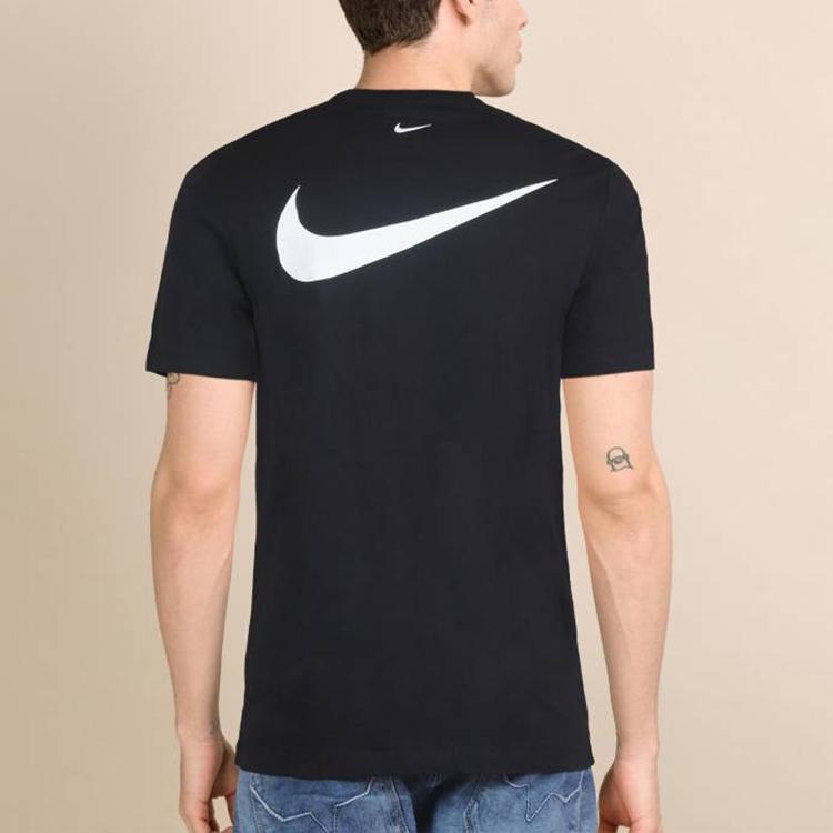 Nike Мужская футболка Nike Sportswear Swoosh на груди Черный DH0030-010