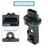 55498433 Mass Air Flow Sensor for Chevrolet Cruze L, LS, LT Premier L4 2016-