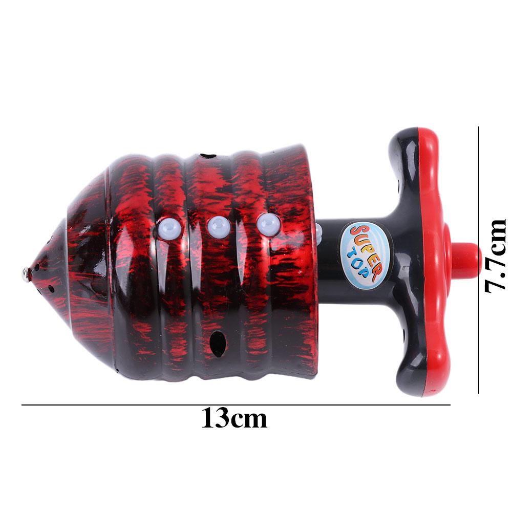 Гироскоп Волчок Лазерный Цветной Цветной Вращающийся Гироскоп Музыкальный Гироскоп Имитация Дерева Гироскоп