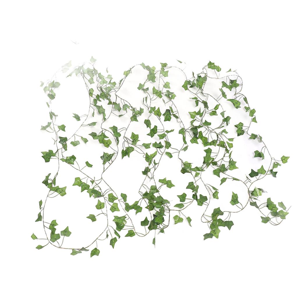 Artificial Vine String Light Maple Green Leaf Garland Outdoor Courtyard Decoration USB with Remote