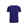 Rush Series Embossed Training Sports Round Neck Short Sleeve T-Shirt Men Tops Dark-Blue 1376790-468