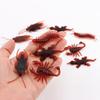 20Pcs Plastic Bugs Fake Centipedes Scorpions Cockroaches Halloween Party Pranks Decorations Humor April Fool's Day Decorations