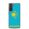 Coque Téléphone - Samsung - Galaxy S21 Ultra - Drapeau Kazakhstan - Souple - Multicolore