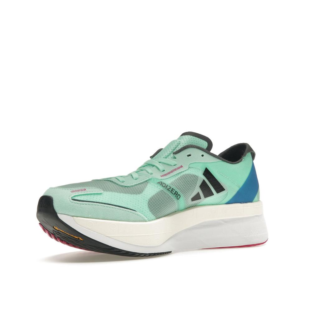 Adidas Кроссовки унисекс Adizero Boston 11 Pulse Mint Green Cloud-White Crystal-White GV9064