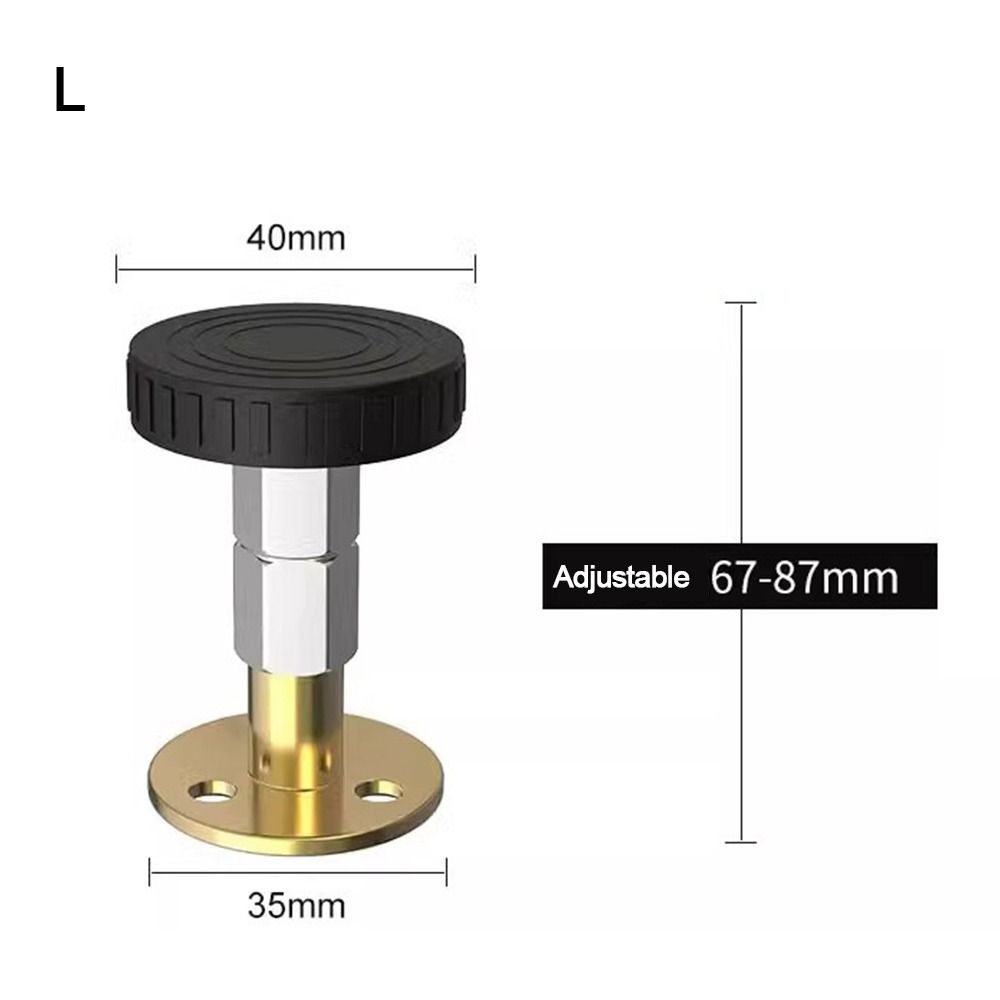 Adjustable Furniture Legs Threaded Bed Frame Anti-Shake Headboard Stoppers Fixer for Cabinets Sofas Prevent Loosening Bedside