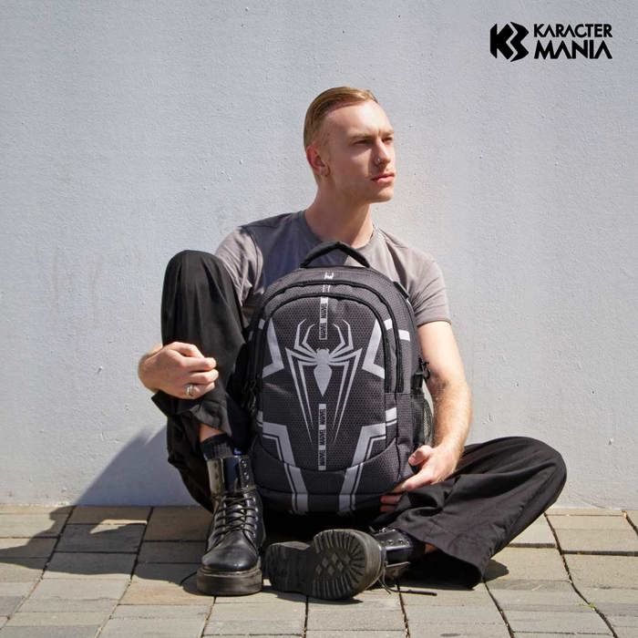 Sac à dos Running PLUS - Spiderman Town - Noir - Taille Unique