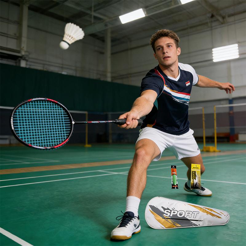 26 фунтов бадминтонная ракетка углеродное волокно мужчина женщина взрослый высокая эластичность прочная основная ракетка для атаки защита Соревновательный уровень