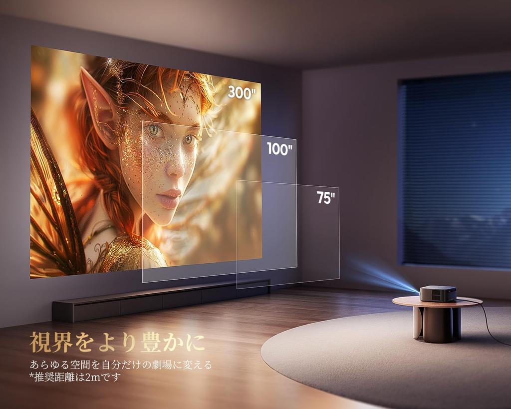 With Official Google TV Netflix Projector for Home Use 1000ASNI High Brightness Control Auto Focus Auto Keystone PUTRIMS K12 Projector HDMI ARC WiFi6
