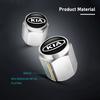 BTNPY1 5pcs Car Wheel Tire Valve Protection Caps Auto Accessories For KIA Sportage Rio Ceed Niro Soul Stonic Picanto Proceed