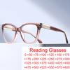 New Vintage Transparent Computer Reading Glasses Women'S Eyeglass Frames Anti Blue Light Magnifying Glasses Presbyopia