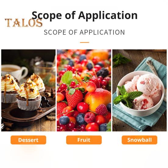 Ложка для мороженого из нержавеющей стали, удобная ручка, эргономичный дизайн, инструмент для любителей десертов, столовые приборы для десертов