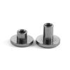 10sets Crafts Hats decoration nail Leather Craft Garment Nail Rivets screw Brass Cloth Button