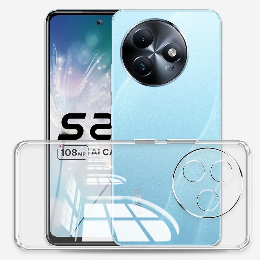 For Itel S24 /Itel RS4 Case Clear Silicone Soft Phone Case For Itel P55 Plus Funda Shockproof Cover or Itel RS4 S24 P55+ Coque