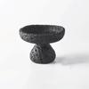 Concrete Texture Cement Incense Burners with 9 Holes Moon Surface Design Incense Stick Stand Decorative Multi-functional