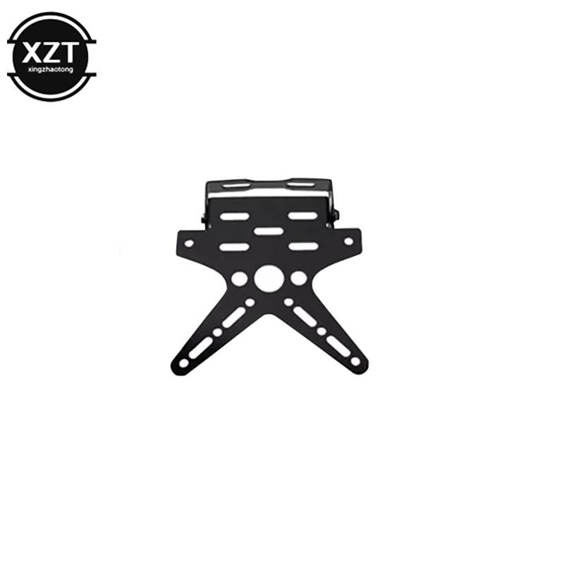 High Quality Alloy Universal Motorcycle License Plate Holder Mount Bracket Aluminum Adjusted Registration Number Plate Cover