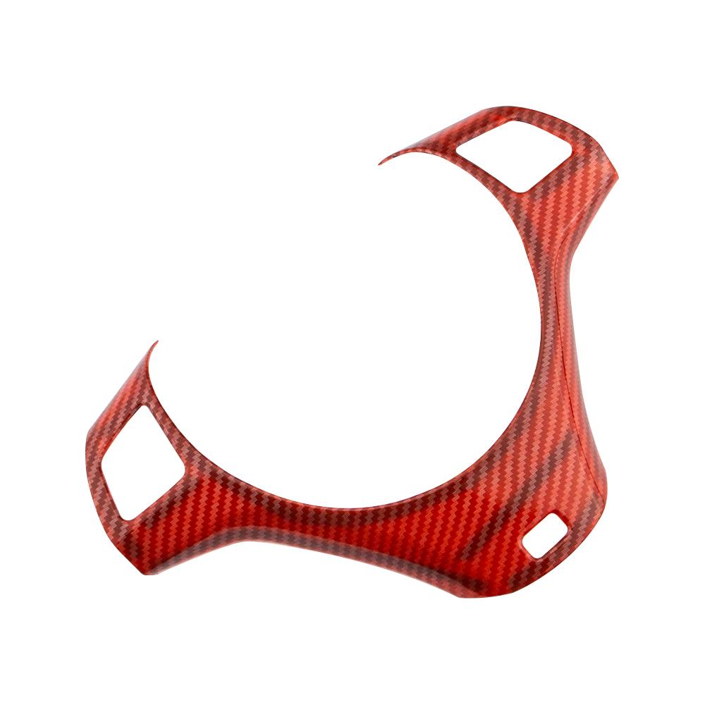 Оптовая продажа, наклейка на крышку панели рулевого колеса для BMW 1 3 серии E87 E90 E92 E93 2005-2012 ABS Carbon