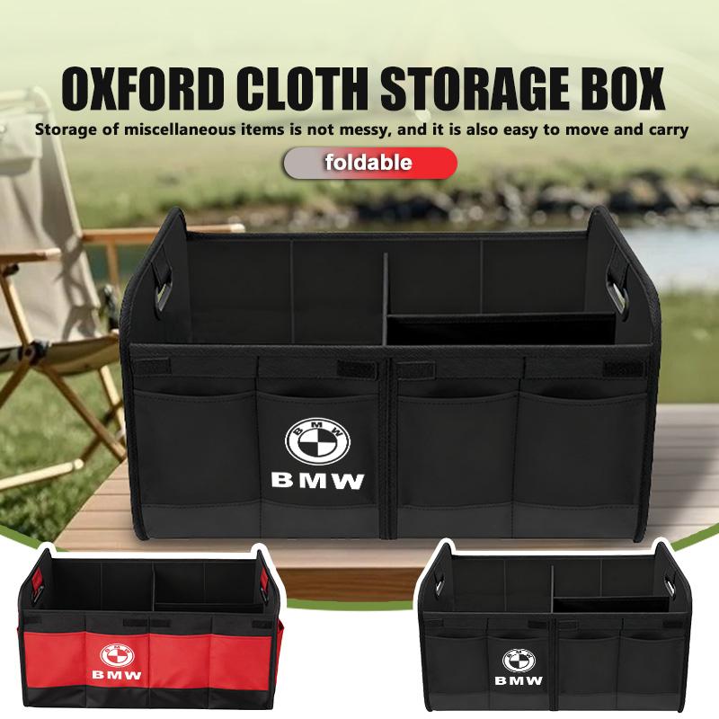 DUHQ3 Car Travel Foldable Storage Bag Organizer Box Accessories For BMW M Performance E36 E46 E60 E90 E91 E92 E93 F30 F20