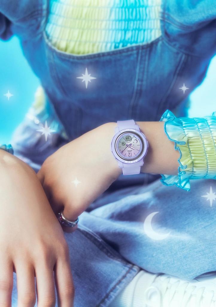 Часы Casio Baby-G (Официальный японский продукт) BGA-290DS-2AJF / -290DS-4AJF / -290DS-7AJF Женские, Пастельно-розовый / Пастельно-голубой / Белый