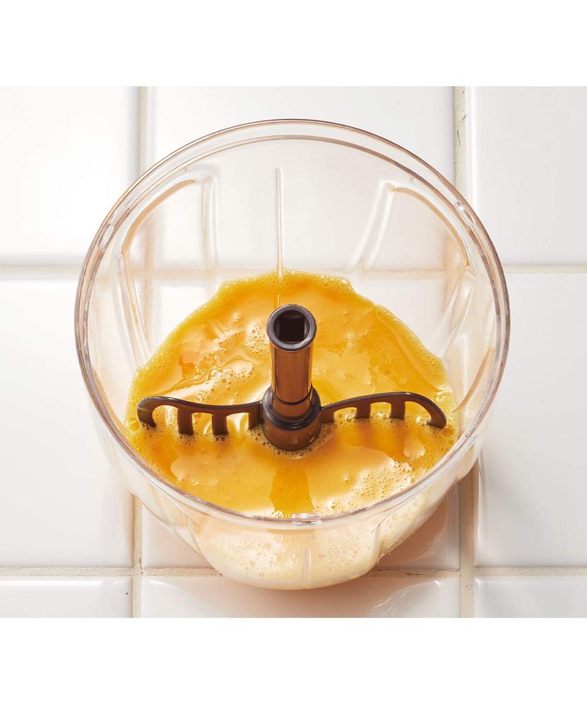 Handy Chopper II Новая модель Не требуется источник питания Ручной кухонный комбайн Измельчитель Измельчитель Блендер Стильный Милый Простой [Toffy] K-HC6 (Бледный