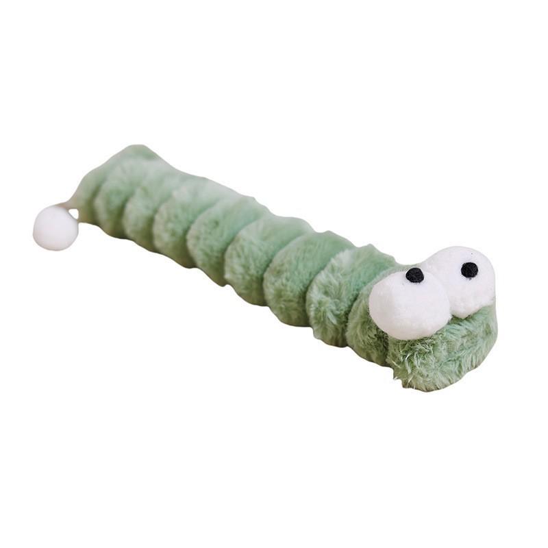 Catnip Plush Teething Toy for Cats: Rabbit Pull Strip Pillow for Self-Entertainment and Chewing Relief