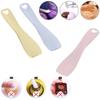 Body Makeup Tools Face Silver Makeup Mask Cream Spoon Curved Scoop Cosmetic Spatula Cosmetic Spoons