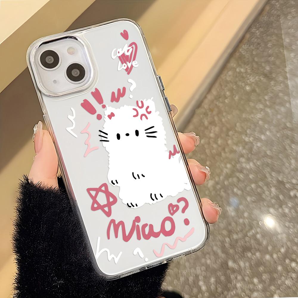 Прозрачный чехол для телефона для iPhone 11 12 13 iPhone 13 14 15 Pro 15 16 Pro Max Samsung A15 A16 A25 A26 A55 A56 S25 S24 S22 S23 Ultra S25 Edge