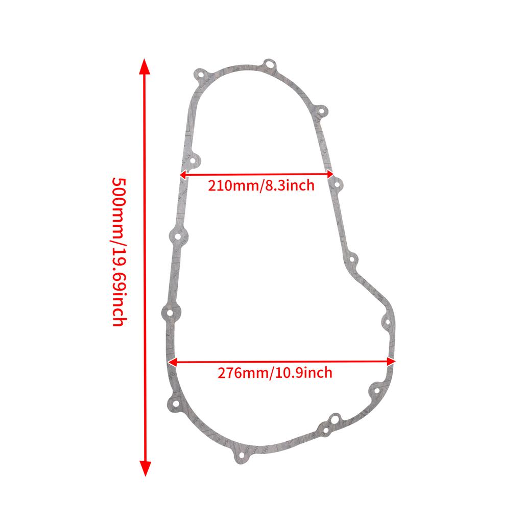 Motorcycle Engine Primary Cover Gasket For Harley Touring Electra Street Road Glide FLHTK Road King CVO Ultra Limited 2007-2016
