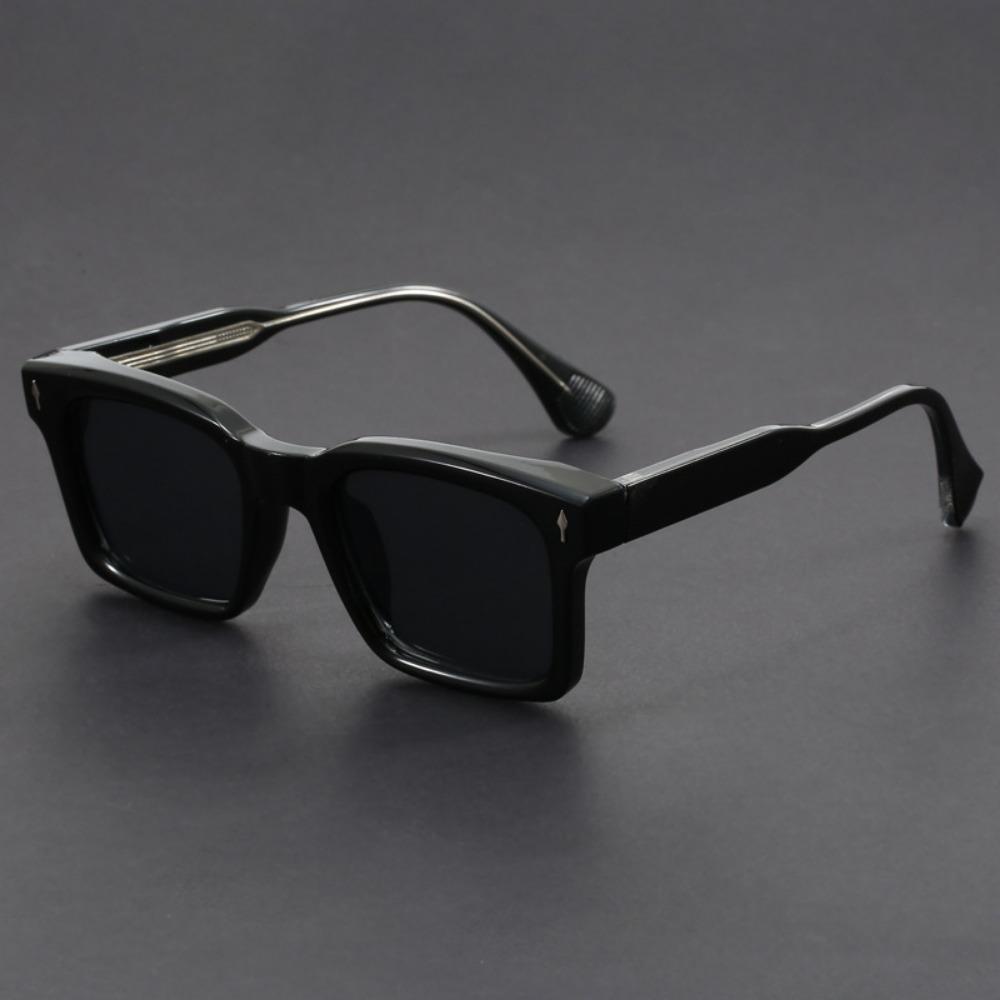 Sunglasses Man Polarized Sun Glasses Woman Luxury Brand Vintage Acetate Frame Green Driver'S Goggles