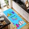 Numberblocks Kitchen Mats Durable Bathroom Pads Comfortable Rugs Carpets For Kitchen Home Office Sink Laundry Room Bathroom Decor