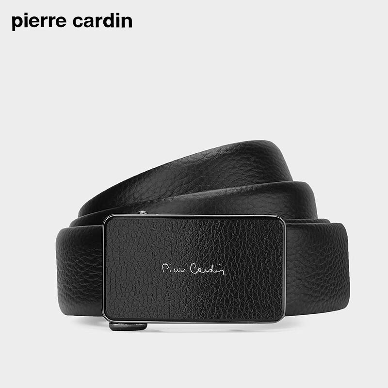 Pierre Cardin Мужской кожаный ремень с автоматической пряжкой