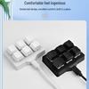 Мини-офисная клавиатура USB с 6 клавишами: Вырезать, Копировать, Вставить, Выделить все, Сохранить