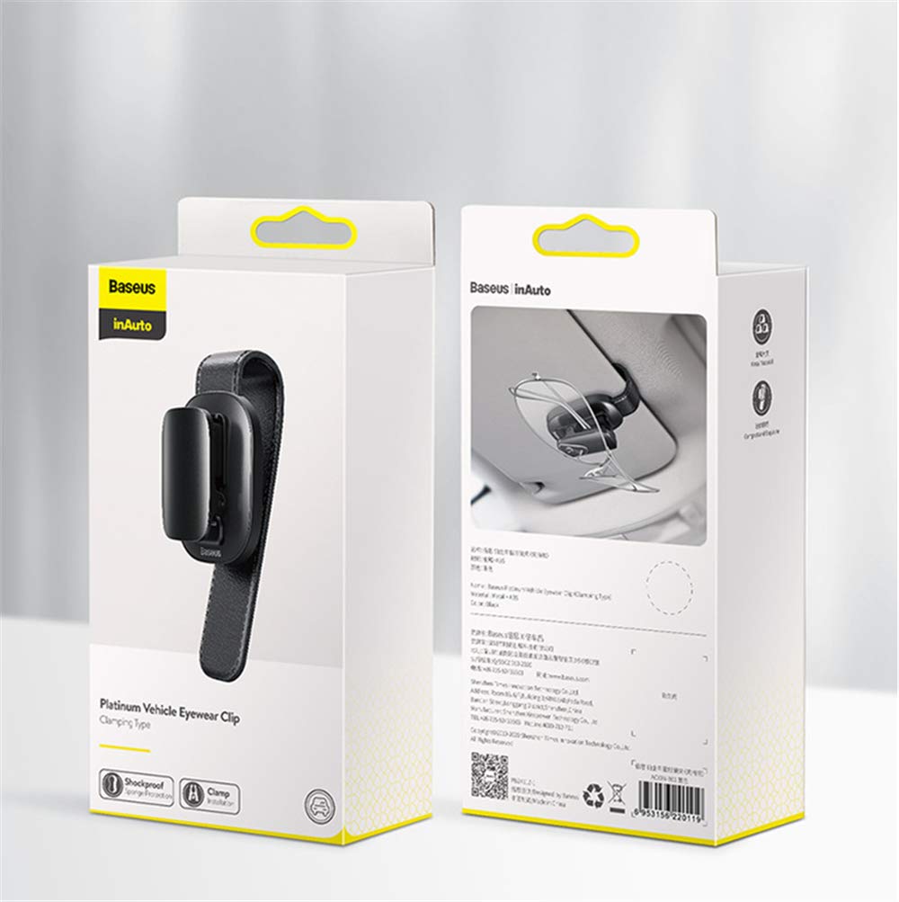 Zukida Car Eyeglass Clip, Sunglasses Storage, Glasses Box, Car Glasses Case, Cards, Glasses, Small