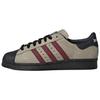 Originals Superstar 82 Casual Versatile Shock Absorbing Durable Low-Top Skate Shoes Unisex Sneaker Beige Brown IF6188