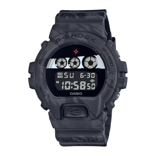 Casio G-SHOCK DW-6900NNJ-1JR Оригинальные Японские Часы Лимитированной Серии NINJA – Сделано в Японии, Ударопрочные, Водонепроницаемость 200 м, Черная Мужская Модель