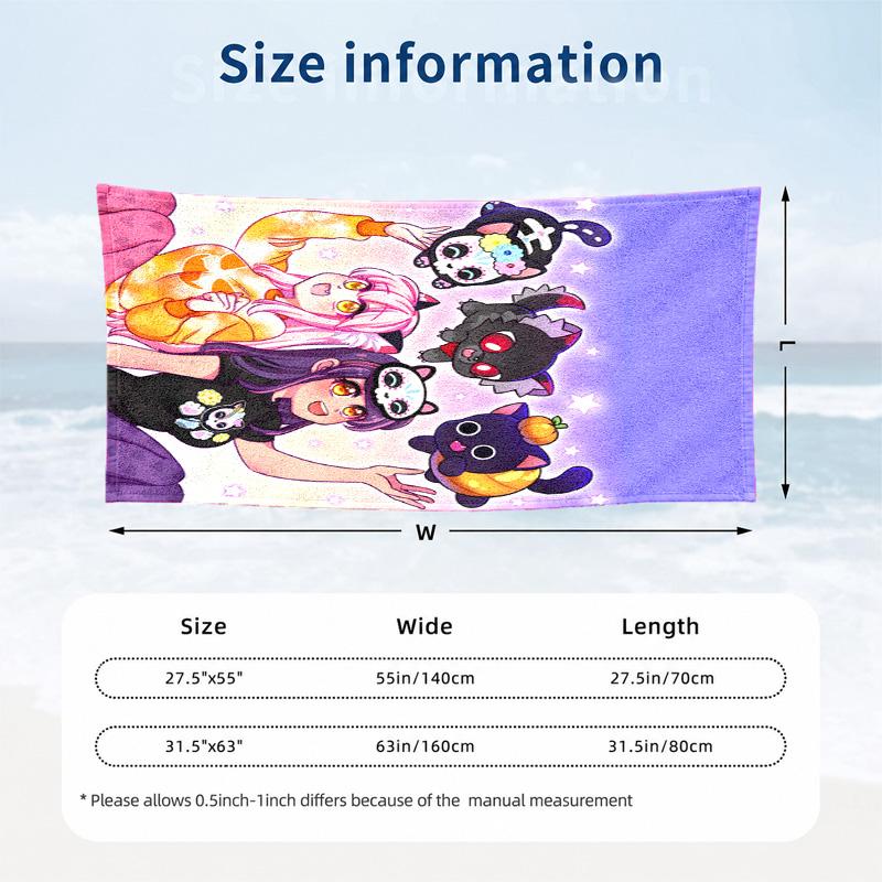 APHMAU Microfiber Beach Towel Quick Dry Sand Free Lightweight Beach Towels for Travel Swimming Camping