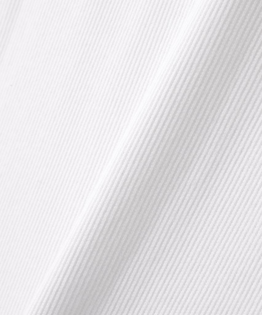 AVIREX DAILY RIB V-NECK TEE 6153480 men's XL white