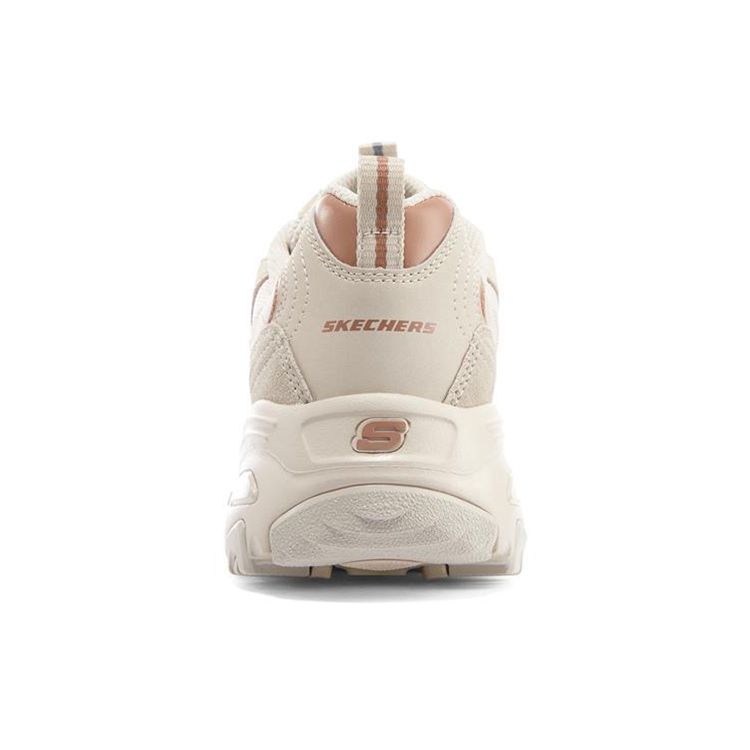 Skechers DLites 1.0 Обувь Панда Мокко Медведь Ваниль Удобная Универсальная Повседневная Спортивная Увеличивающая Рост Низкие Кроссовки Папы Женские кроссовки 896145-NAT
