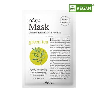 Arial Seven Days Mask Green Tea S 1 лист
