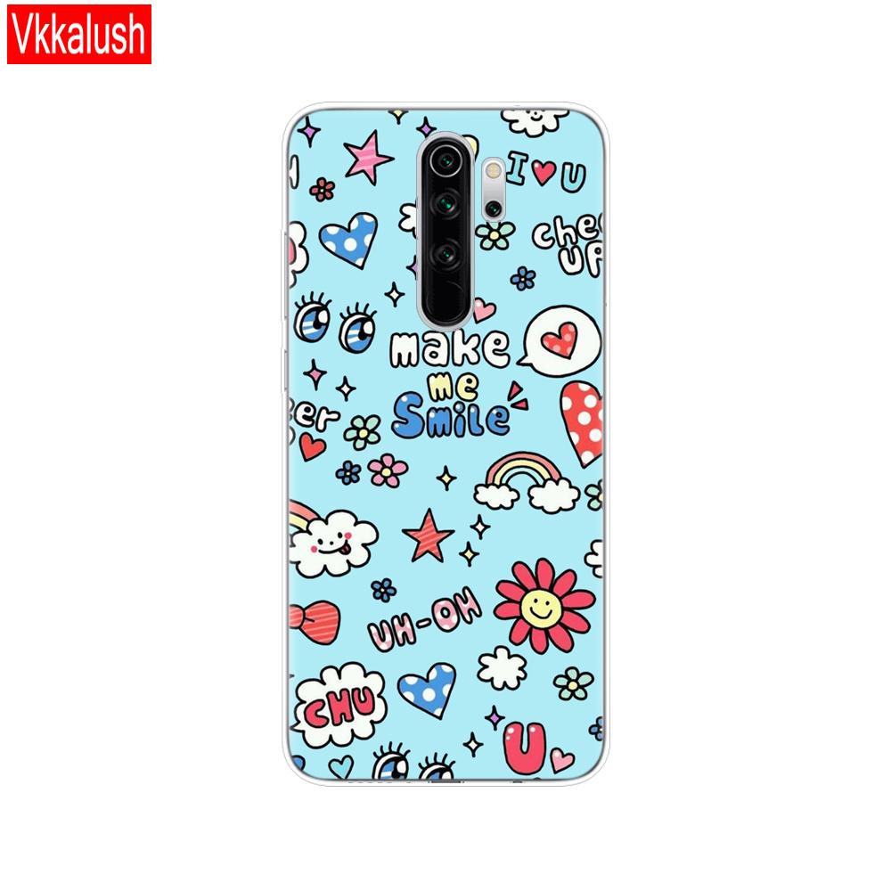 Чехол для Xiaomi Redmi Note 8T, силиконовый чехол из мягкого ТПУ для xiaomi Redmi Note 8, чехол Fundas Coque Redmi Note 8 PRO, чехол