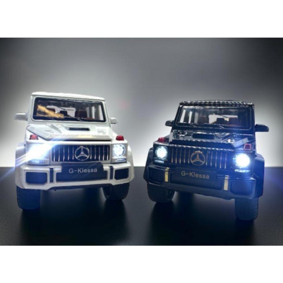 Mercedes-Benz G-Wagen 1:Литой металлический модельный автомобиль в масштабе 24 - Черный