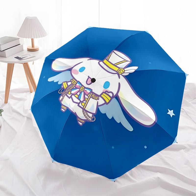 1pc Cinnamoroll Umbrella Portable Home Essential Umbrella Folding Umbrella Durable Iron Frame yy251128059
