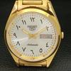 ВОССТАНОВЛЕННЫЕ ЯПОНСКИЕ МУЖСКИЕ АВТОМАТИЧЕСКИЕ ЧАСЫ SEIKO 5 6309 a427204-2 С СЕРЕБРИСТЫМ ЦИФЕРБЛАТОМ С АРАБСКИМИ ЦИФРАМИ