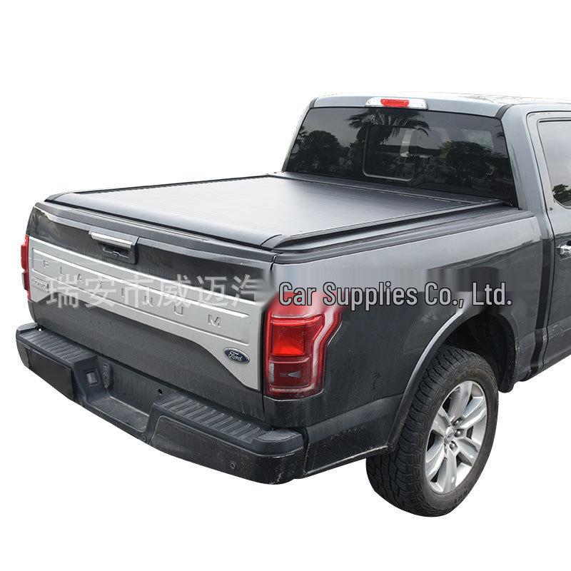 Fits 2015-2022 Ford Raptor F150: Electric Roll-Up Tailgate Cover - Truck Accessories