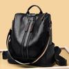 Fashion Backpack, Simple Women'S Bag, Lightweight Schoolbag, Leisure Travel, Large-Capacity Soft Leather Backpack, Women'S Bag