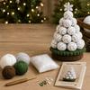 Multi-layered Crochet Christmas Tree Kit Sports Ball Christmas Tree Material Kit  Home Decoration