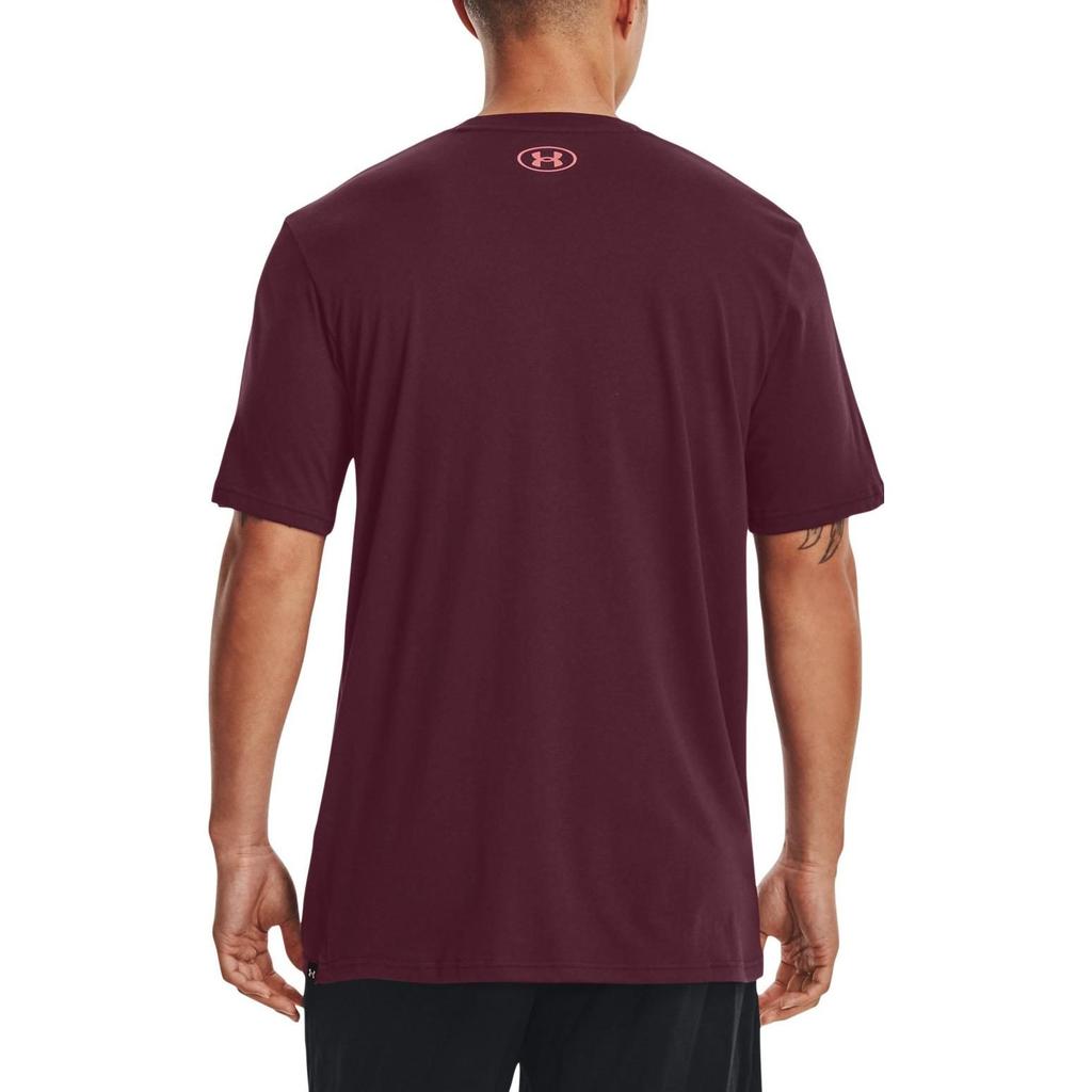 Under Armour Футболки Мужские Красные С Круглым Вырезом Умеренный Прямой Крой 1373746-600