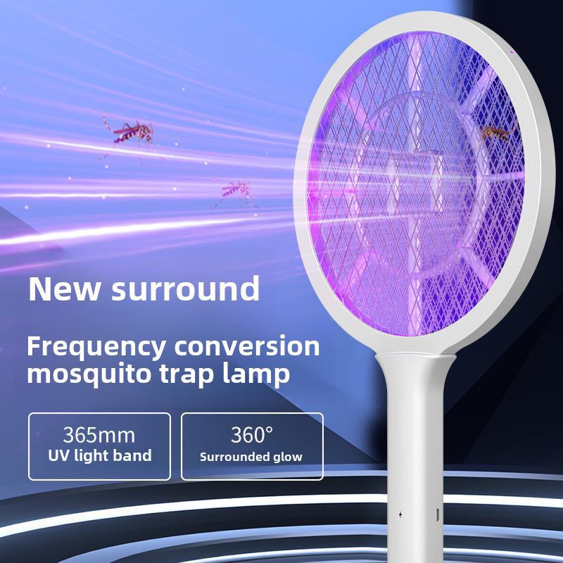 Электрическая мухобойка двойного назначения с зарядкой от USB для использования в помещении