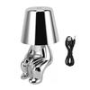 Cordless Table Lamp 3 Colors Stepless Dimming LED Table Lamp Rechargeable Touch Lamp Bedside