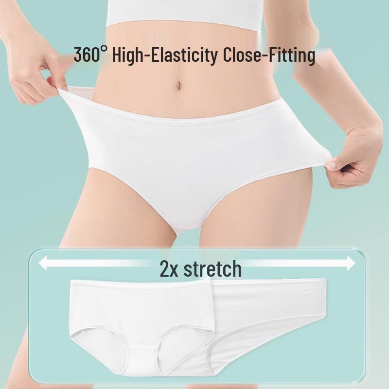 Стерильное хлопковое одноразовое нижнее белье для женщин: Путешествия, послеродовой период, менструация и ежедневное использование