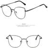 New Women Glasses Cat Eye Anti Blue Light Radiation Protection Eyeglasses Female Small Frame Eyewear Metal Girls Reading Glasses